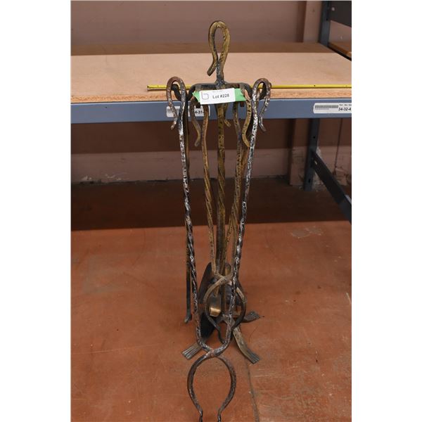 *Cast Iron Fire Tools