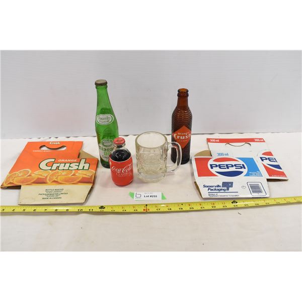 Misc. Vintage Bottles & Mug