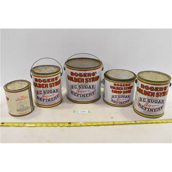 Roger’s Syrup Cans – 1 w/ Smoking Building