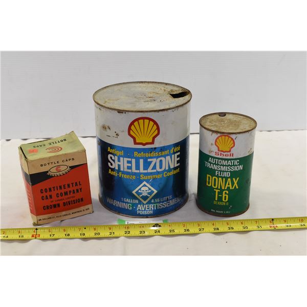 Bottle Caps & Shell Cans