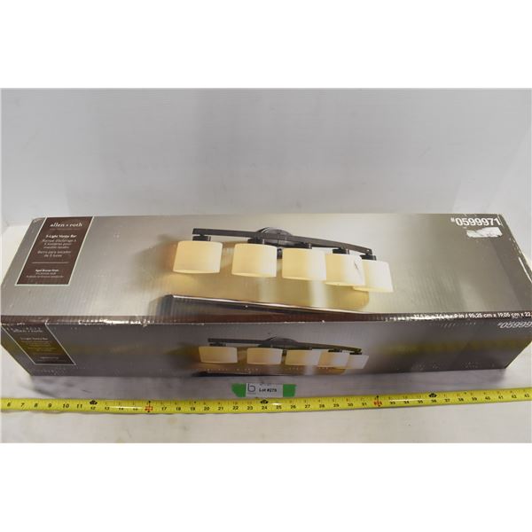 Allen + Roth 5 Light Vanity Bar