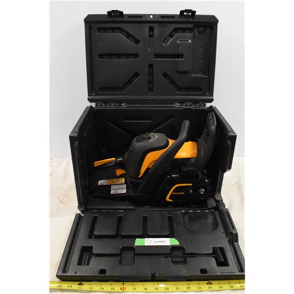 Chainsaw in Plastic Case – No Blade