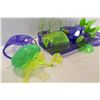 Image 2 : Purple & Green Hamster/Mice Cage Items