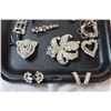 Image 4 : 1930s to 1960s rhinestone jewelry