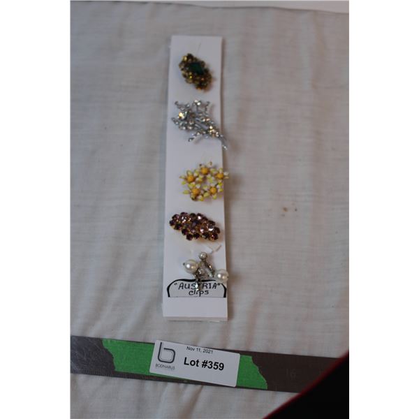 Brooches made in Austria