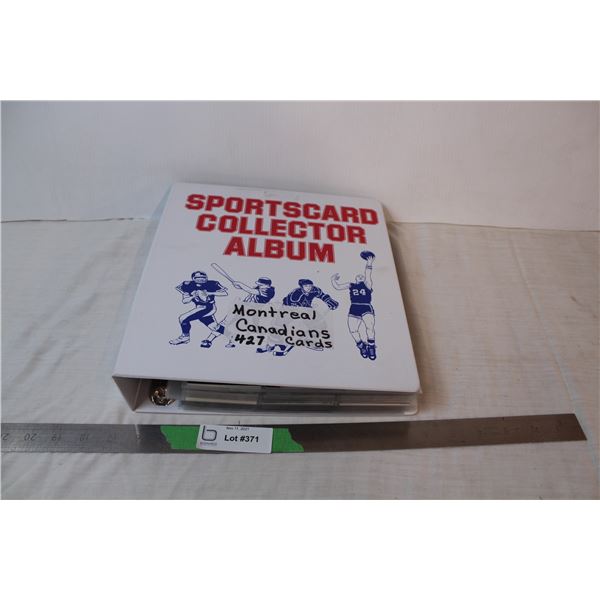 Montreal Canadians cards 427 cards