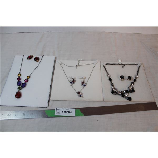 3X The Money - Necklace and earring sets