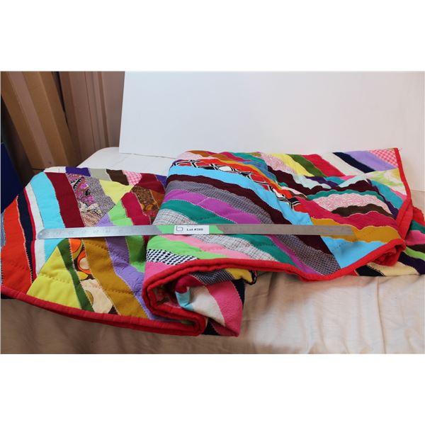 Queen size Fortrel Patchwork quilt
