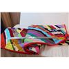 Image 1 : Queen size Fortrel Patchwork quilt