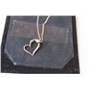 Image 2 : 10 kt rose gold pendant and chain (10kt as well) with diamonds