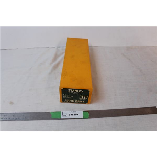 Vintage Stanley Hand drill, sealed in box