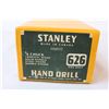 Image 2 : Vintage Stanley Hand drill, sealed in box