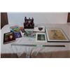 Image 1 : misc. Items; Star Trek, Robin Hood book, framed art