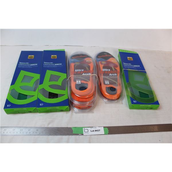 Spenco RX and Sorbothane orthtic arches