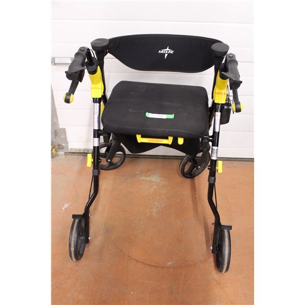 Medline seating walker with brakes
