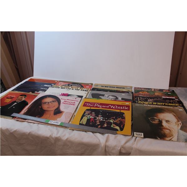 Lot of records; Dean Martain, Rodger Whittaker, Peter Paul and Mary