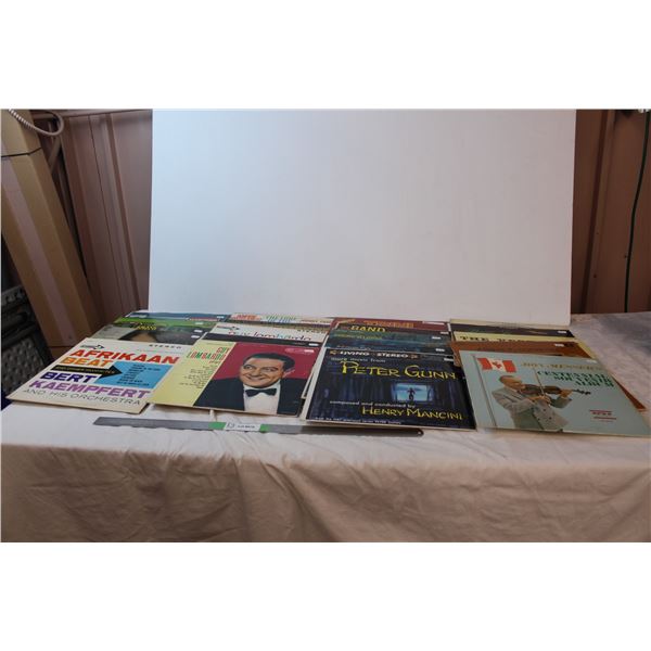 Lot of Records; Don Messer, Guy Lombardo, Henry Mancini