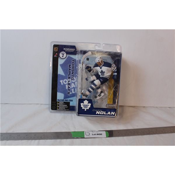 Owen Nolan McFarlane’s Sportspick figure (sealed in packaging)