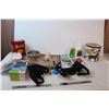 Image 1 : Dog care lot, new travel harness, clippers, food mat, etc