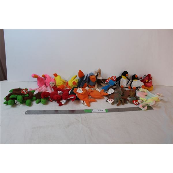 Birds and sea creatures teenie beanies