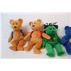 Image 2 : Toy bears, mostly beanie babies