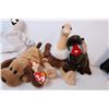 Image 3 : 8” beanie babies; Bones, Paul, sheets