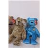 Image 4 : 8” beanie baby bears; Kissme, Eggs II, Harry