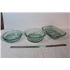 Image 1 : Fruit stamped green ovenware