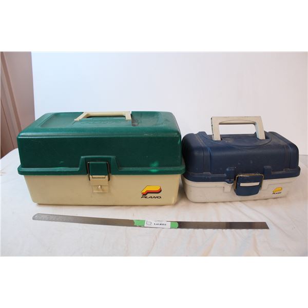 (2) Tackle boxes - 1 with contents
