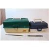 Image 1 : (2) Tackle boxes - 1 with contents