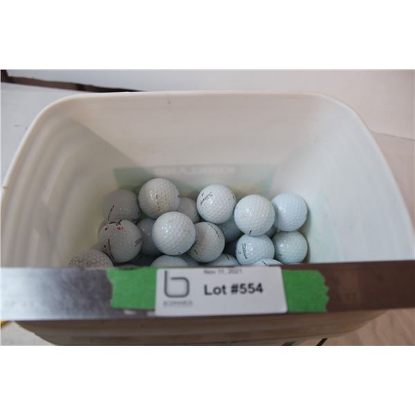 72 golf balls “excellent” condition