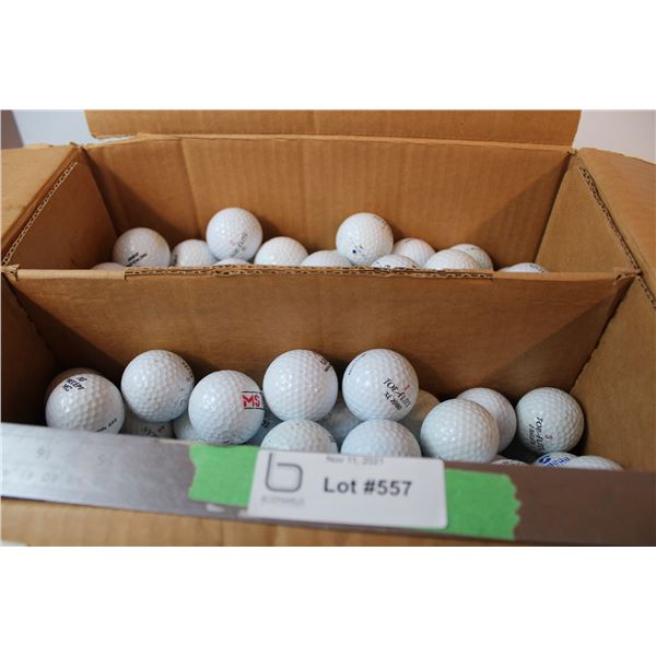 300 golf balls “medium” condition