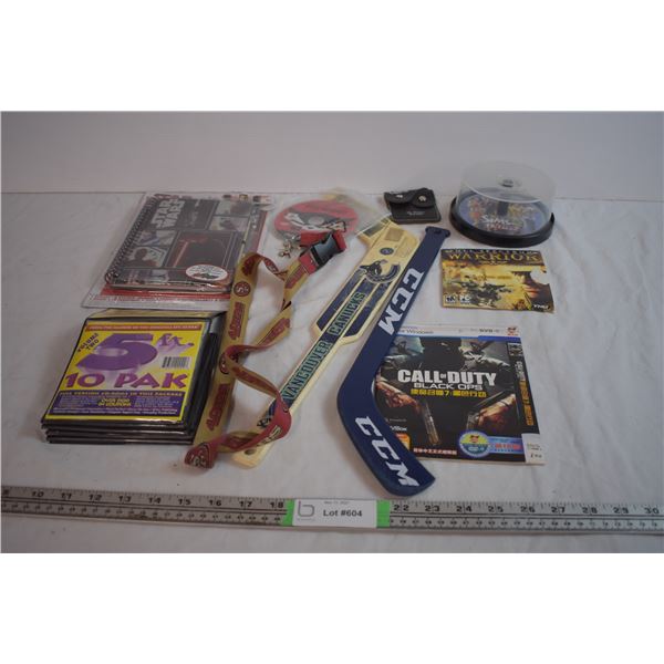 Mini Sticks, Star Wars Journal, and PC Games