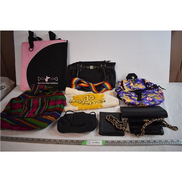 Purses,  Bags, clutches and backpack