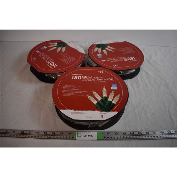 (3) LED M5 Light Sets - NEW