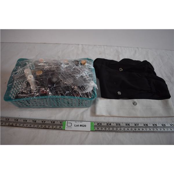 Lululemon headbands and Nail Polish lot