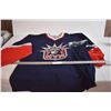 Image 1 : KOHO Authentic On-Ice Game NYR Center Ice Jersey (Size 52) & Roughrider Sunglasses -New