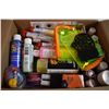 Image 2 : Box of Crafting Supplies - Paint, Glitter, Washi Tape, Stickers, Ribbon, Etc.