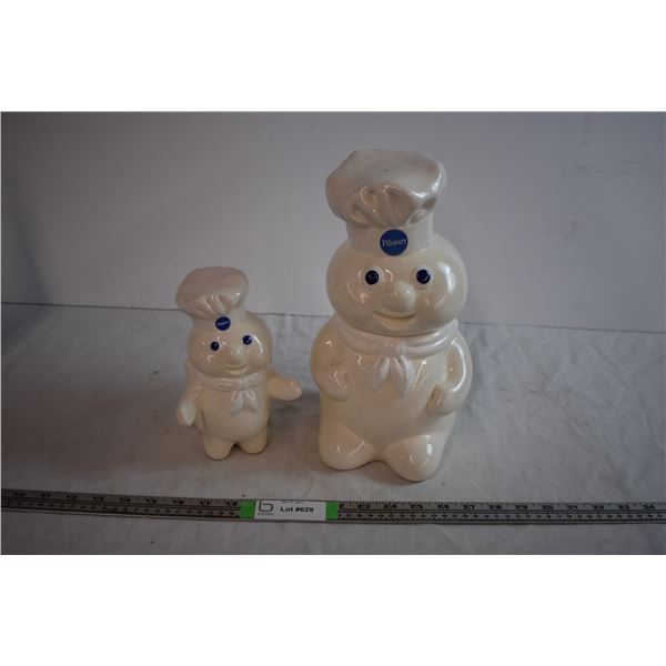 Pillsbury Dough Boy Cookie Jar and Utensil Holder