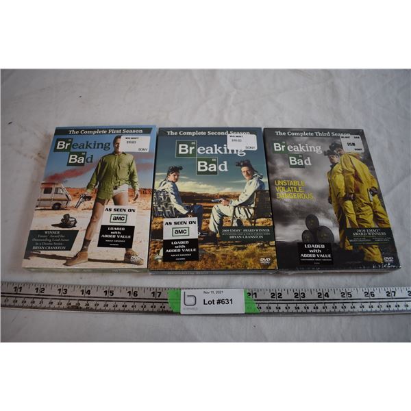 Breaking Bad Seasons 1-3 (Sealed)