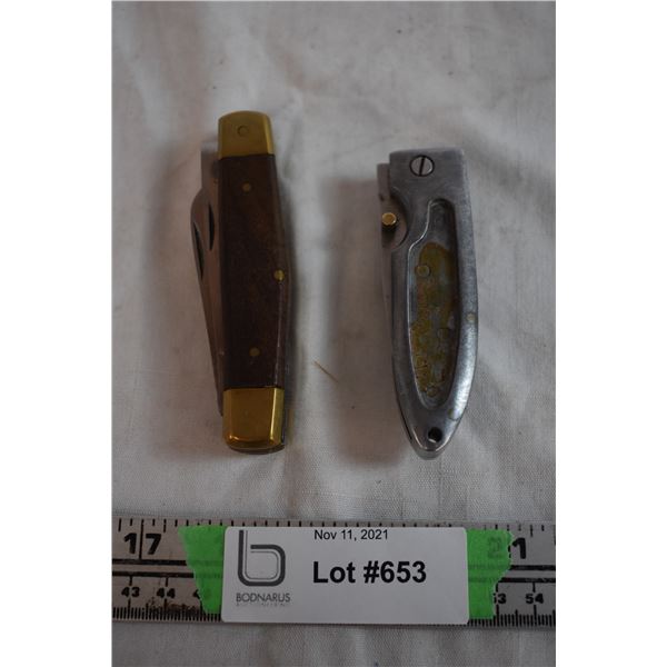 Horse Knife and Pocket Knife