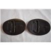 Image 2 : (2) Belt Buckles