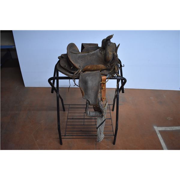 *Antique Horse Saddle (Musty Smell)