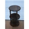 Image 1 : *3-Tiered Round Shelf (30" T, 15" Diameter)