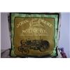 Image 3 : Chair Pillow, John Deere Pillow, Long Tablecloth, and Feather Duster