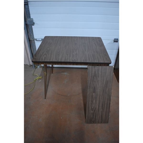 *Small Dining Table (48" W With Leaf, 36" W Without, 30" D, 30" T)