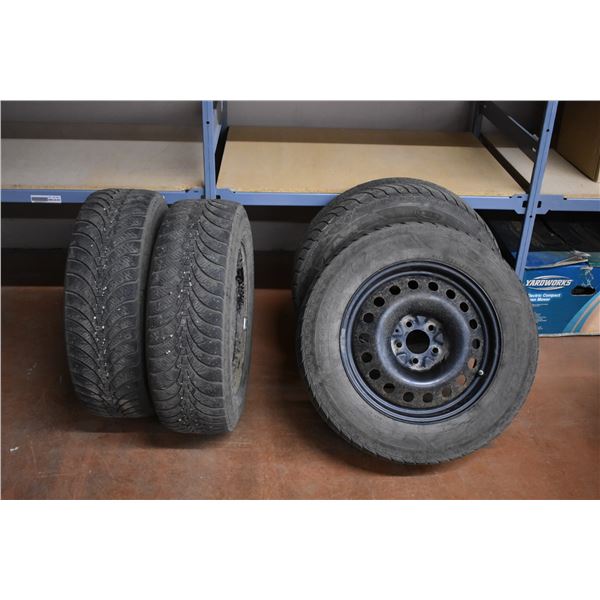 *Set of 4 Tires With Rims (225/65R17)