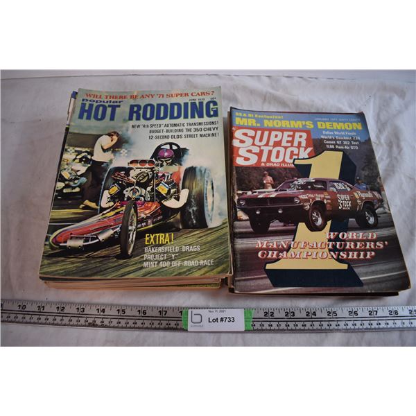 Vintage Magazines - Super Stock, Hot Rodding