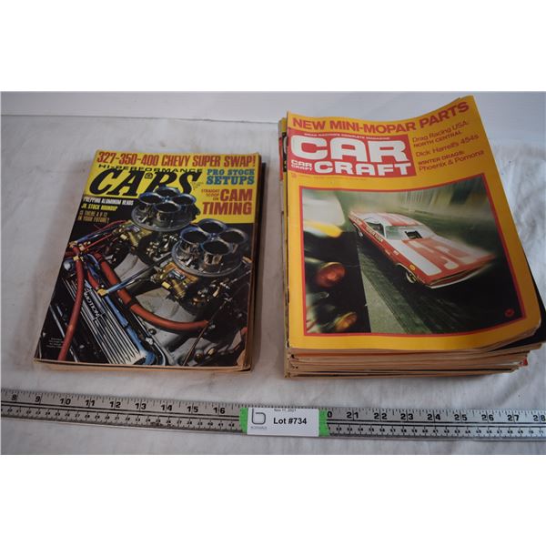 Vintage Magazines - Car Craft, Hi-Performance Cars
