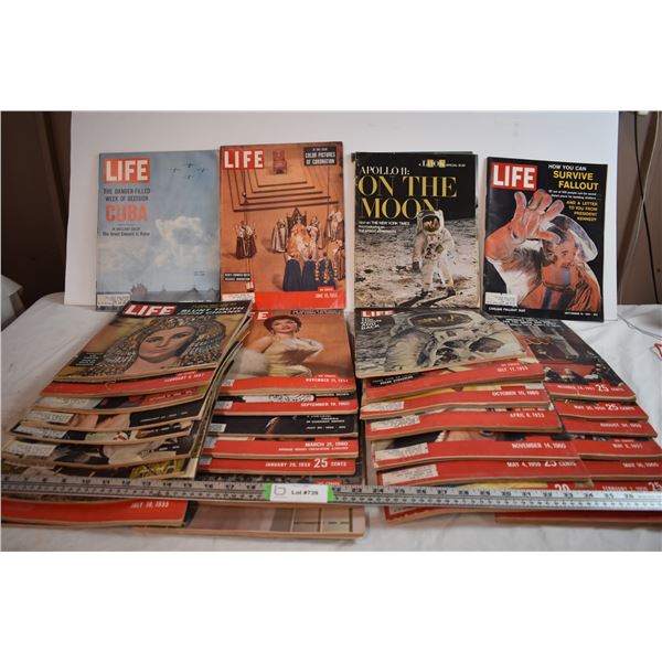 1950s-60s Life Magazines (Musty Smell)